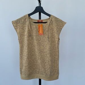 ST Girl’s Sleeveless Cream Too Size 10